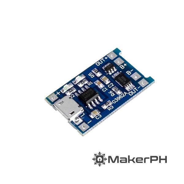 TP4056 1A Lithium Battery Charger w/ Protection