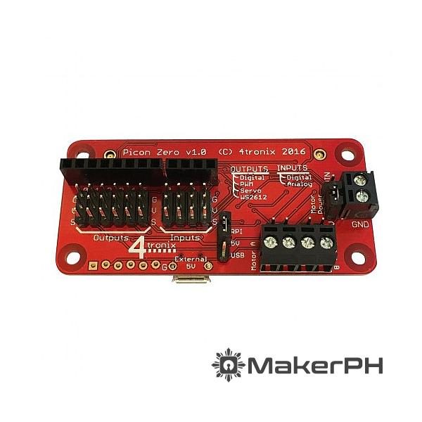 Picon Zero - Intelligent Robotics Controller for Raspberry Pi