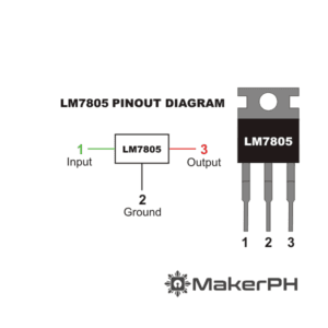 7805,5V 1A Voltage Regulator