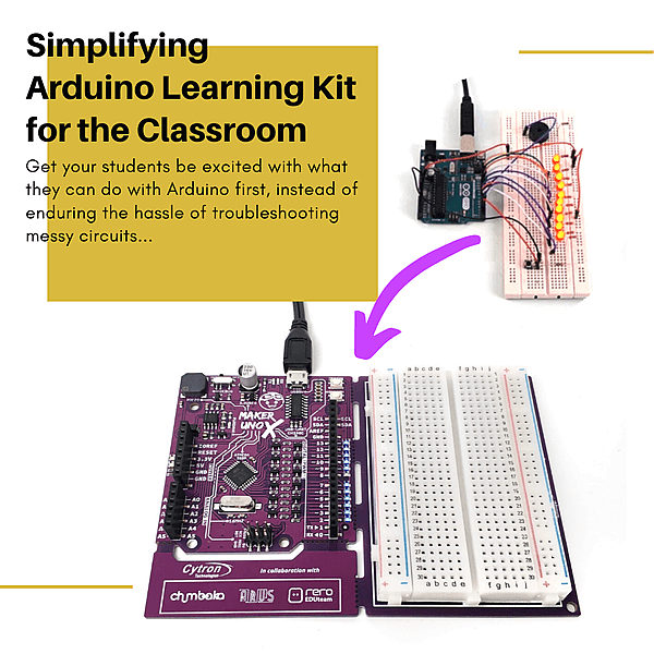 Maker UNO X,Arduino for Classrooms