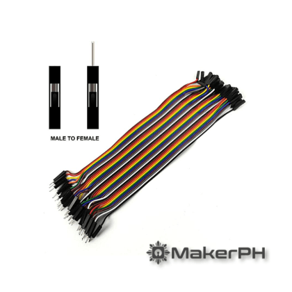 Male To Female Jumper Wires - 20cm