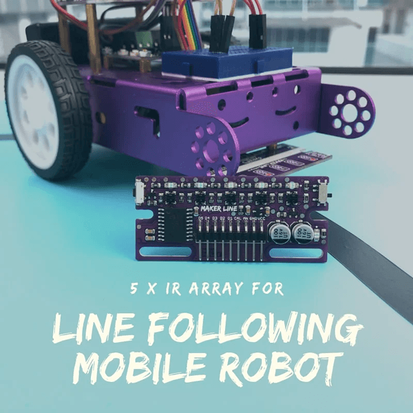 Maker Line,Line Sensor,Line Follower Robot