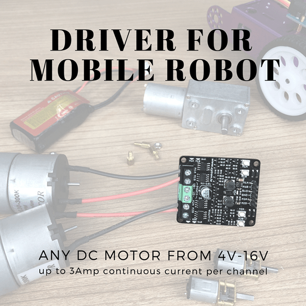 MDD3A,3A 4V-16V DC Motor Driver