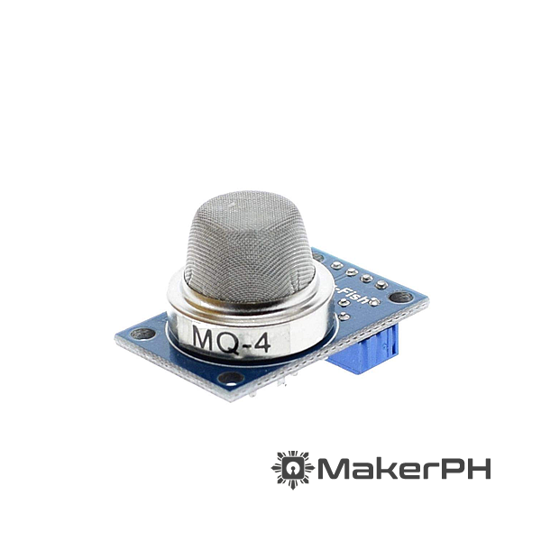 MQ-4 Gas Sensor Module – Methane, CNG Gas – MakerPH Electronics