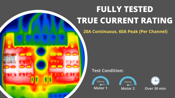 MDD20A,20Amp 6V-30V DC Motor Driver