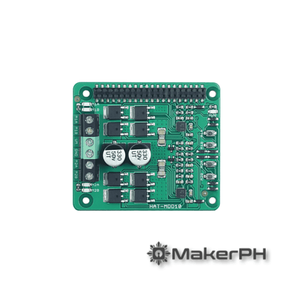 HAT-MDD10,10Amp 6V-24V DC Motor Driver HAT