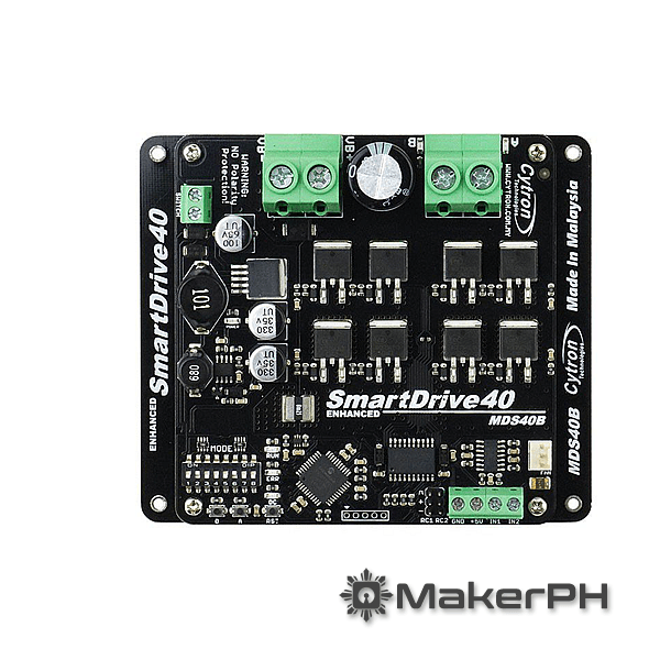 40Amp 10V-45V SmartDrive DC Motor Driver (MDS40B) - Image 2