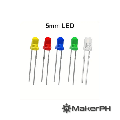 5mm LED (5pcs per pack)