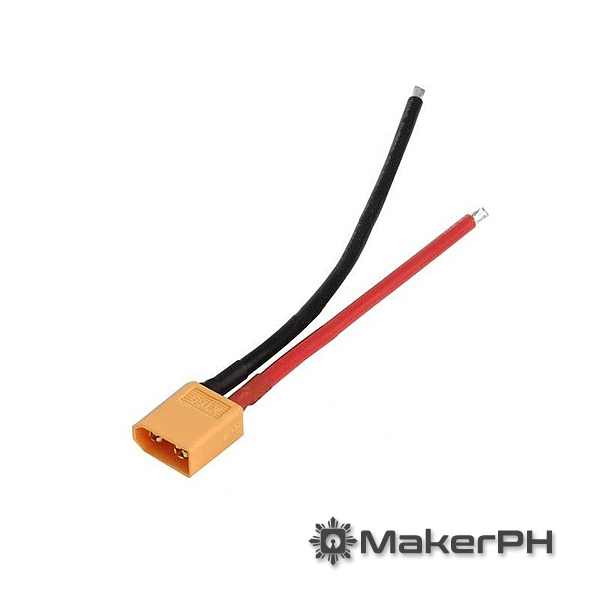 XT60 LiPo Battery Wire Extension 15cm - Male