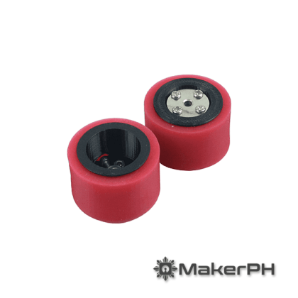 G25T1 Silicone Wheel Set (43mm x 30mm, Pink)