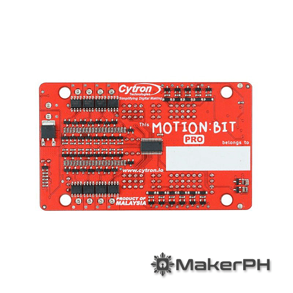 MOTION:BIT Pro - 12V Robotics Expansion Board for micro:bit - Image 4