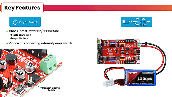 MOTION:BIT Pro,motor driver for microbit
