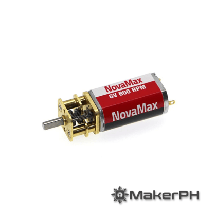 NovaMax 6V 800RPM SP DC Micro Metal Gearmotor