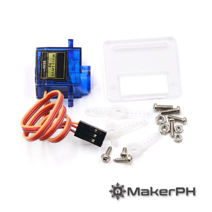 ServoMount Pro Bundle: SG90 9G Micro Servo Motor + Acrylic Bracket