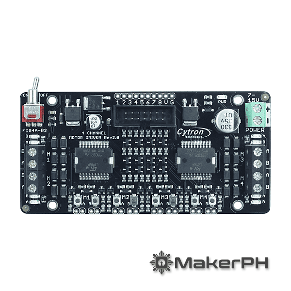 1.5Amp 7V-25V DC Motor Driver (4 Channels) - Image 2