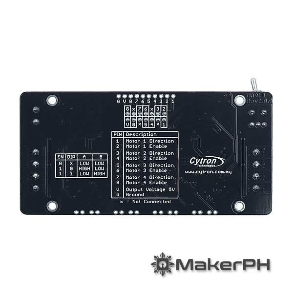 1.5Amp 7V-25V DC Motor Driver (4 Channels) - Image 3