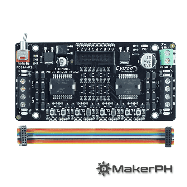 1.5Amp 7V-25V DC Motor Driver (4 Channels) - Image 4