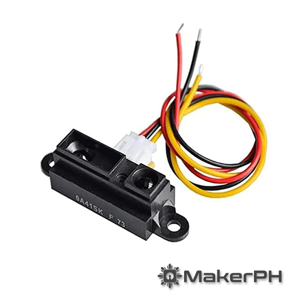 Infrared distance sensor with colored wires