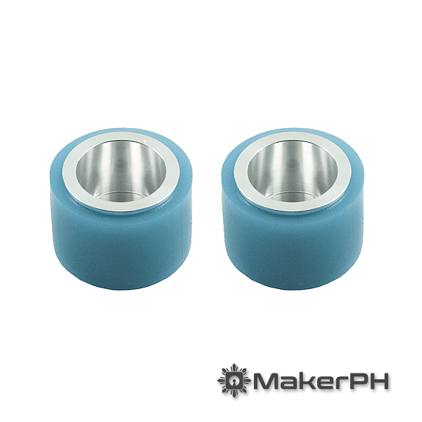 High-Grade Silicone Wheel Set (42x30mm, Light Blue)