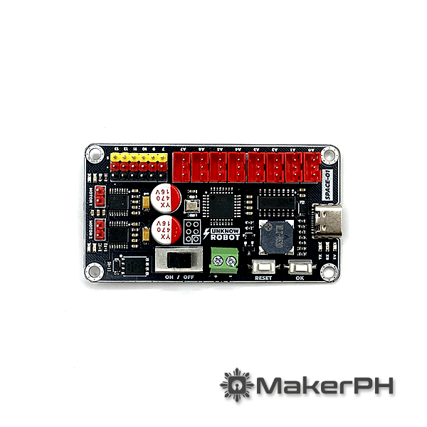 Electronic circuit board for robotics projects