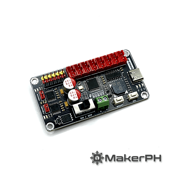 Arduino CNC controller board with MakerPH logo