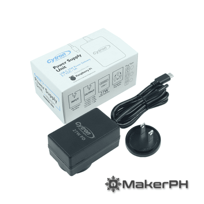 Cytron power supply with cable and plug adapter