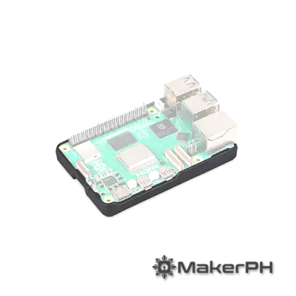 Raspberry Pi single-board computer on white background
