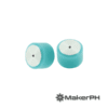 high grade silicone wheel set (32x22mm, light blue)