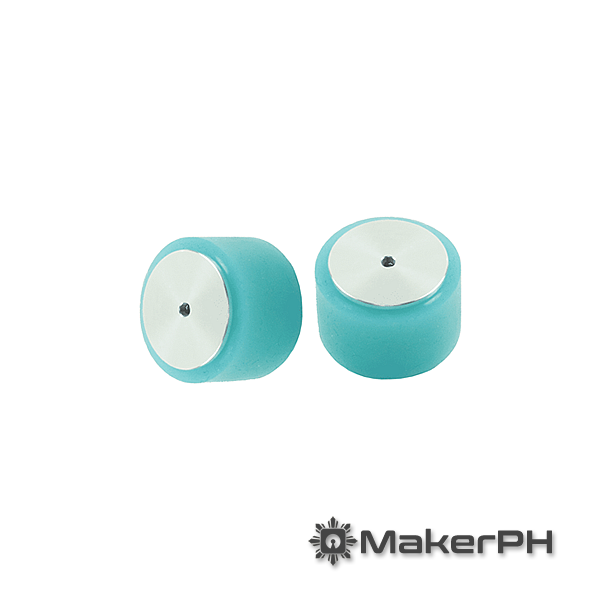 High-Grade Silicone Wheel Set (32x22mm, Light Blue)