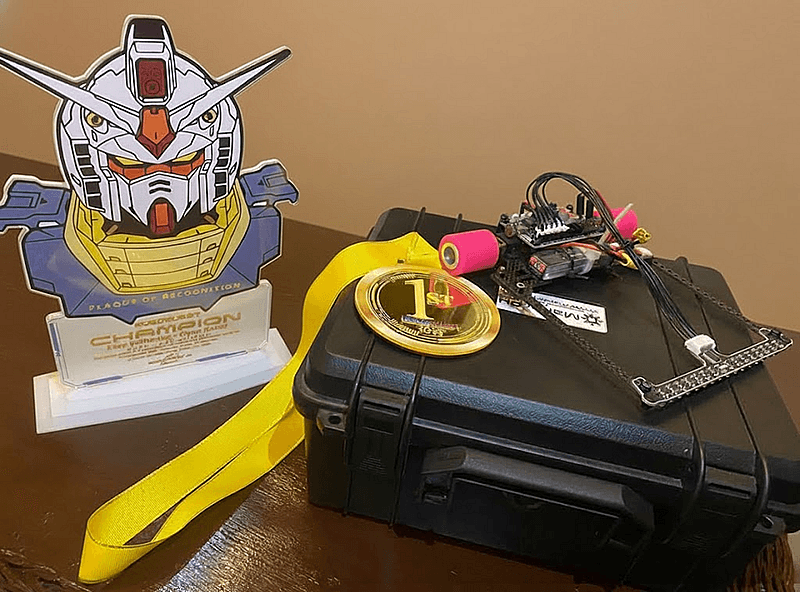 mph alf 16x carbon advance line follower robot