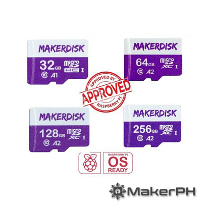 MakerDisk microSD cards approved for Raspberry Pi