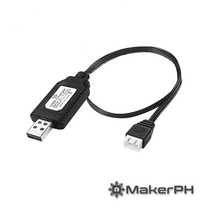 compact 7.4v 2s li ion battery usb charger