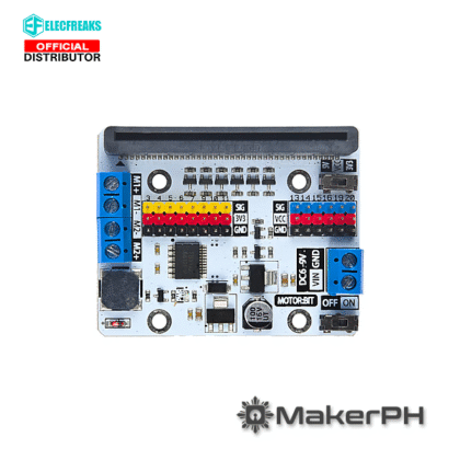 elecfreaks motor:bit,motorbit microbit,micro:bit motor driver,motor breakout board microbit,TB6612 microbit,stem motor module,Motor:bit Breakout Board
