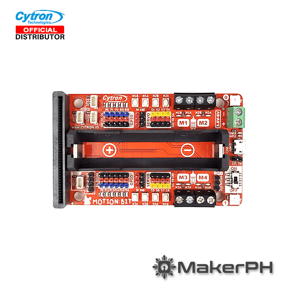 Cytron Motion:Bit motor driver board for robotics.