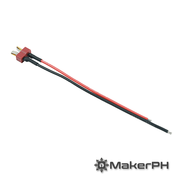 dean t male connector with 18awg wire (15cm)