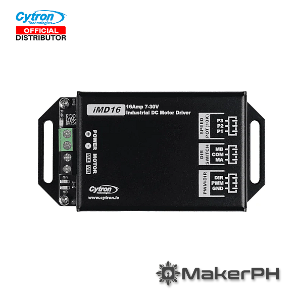 imd16: 16a 7–30v industrial dc motor driver