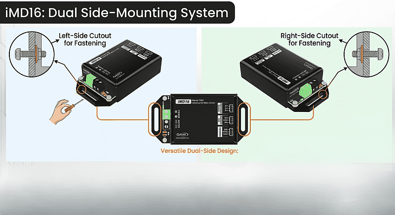 imd16: 16a 7–30v industrial dc motor driver