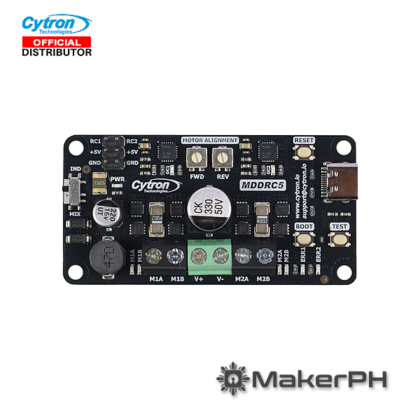 5a dual channel rc motor driver (mddrc5)
